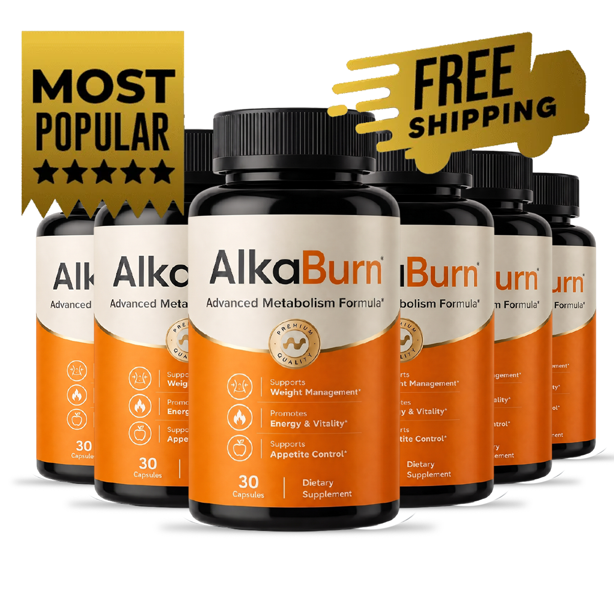 AlkaBurn® 6 bottles